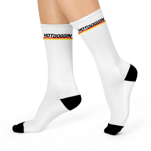 Hotdoggin Crew Socks