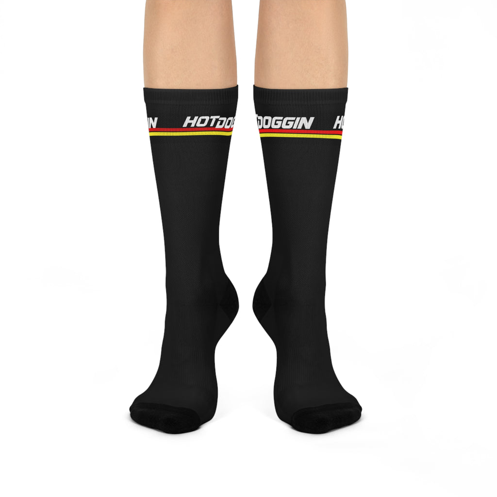Hotdoggin Crew Socks