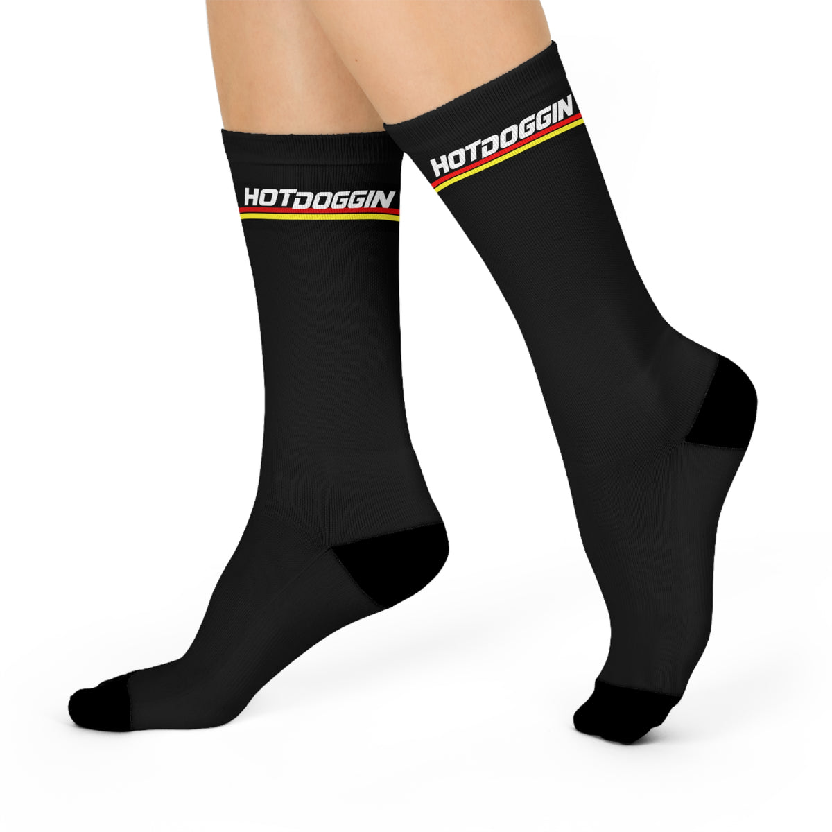 Hotdoggin Crew Socks